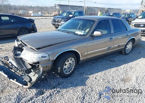 2005 Mercury Grand Marquis Gs из США, поврежденный, VIN 2MEFM74W15X653756